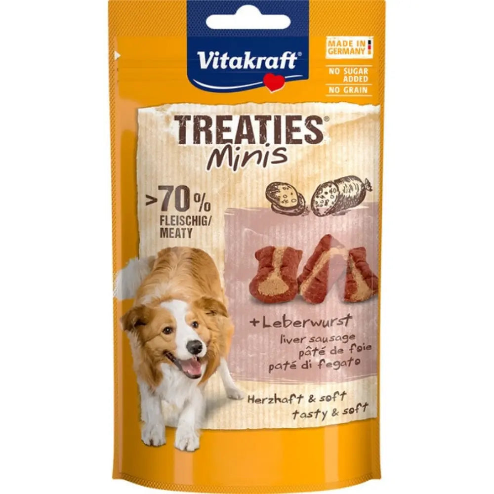 Vitakraft Snack Treaties Minis Paté 48 g VITAKRAFT Mascotas-Ávila