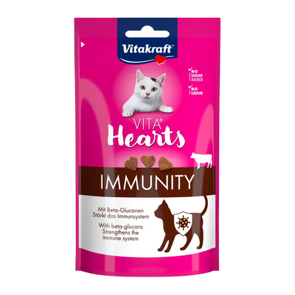 Vitakraft Vita Hearts 40 g Snack Funcional para Gatos VITAKRAFT Mascotas-Ávila