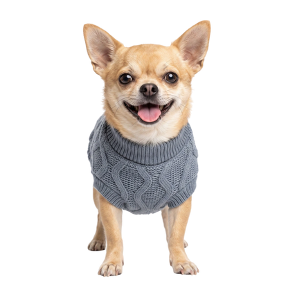 Welova Jersey de Punto Rombos para Perros WELOVA Mascotas-Ávila