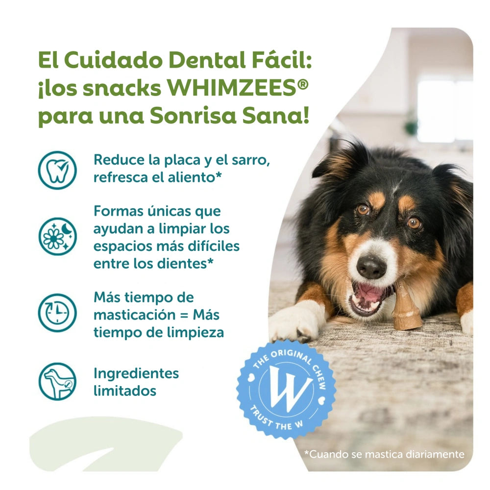 Whimzees Asta Occupy Antler L Bolsa 360 g - 6 uds WHIMZEES Mascotas-Ávila