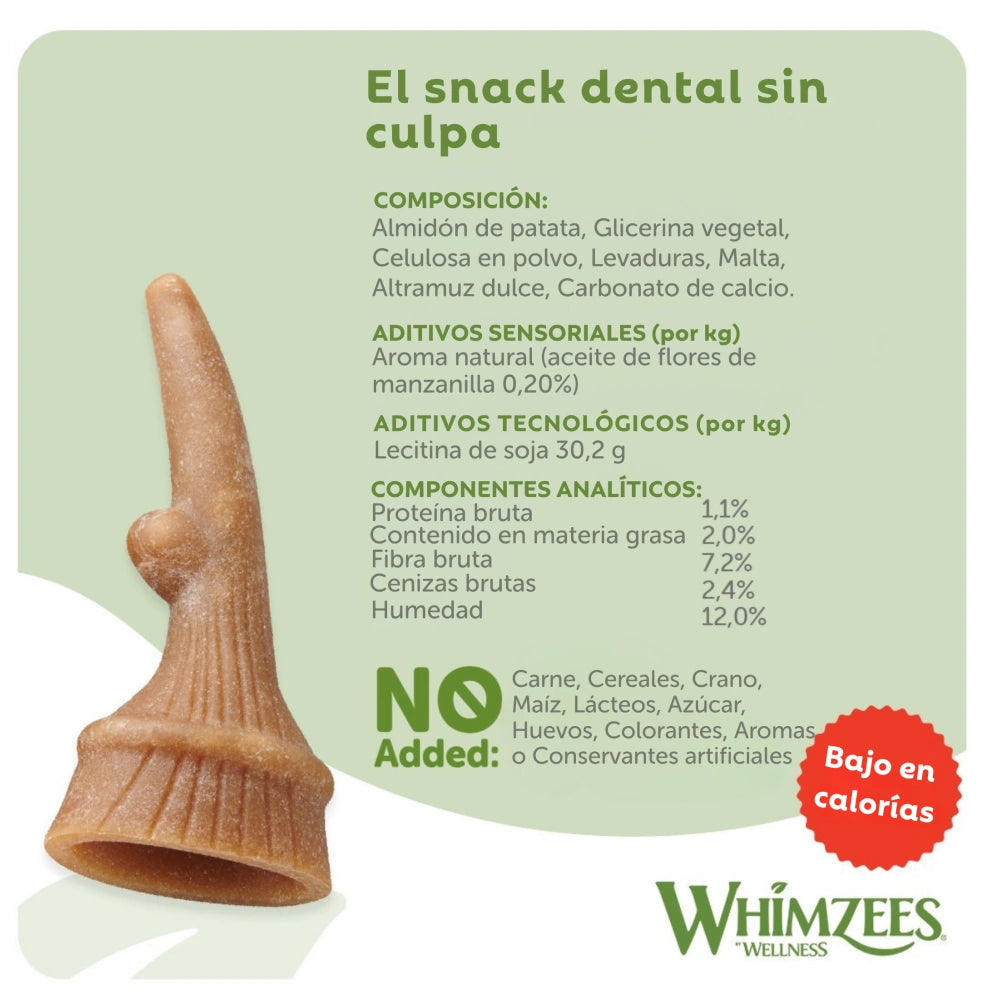 Whimzees Asta Occupy Antler L Bolsa 360 g - 6 uds WHIMZEES Mascotas-Ávila