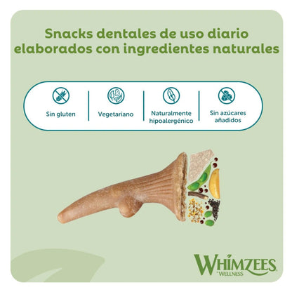 Whimzees Asta Occupy Antler L Bolsa 360 g - 6 uds WHIMZEES Mascotas-Ávila