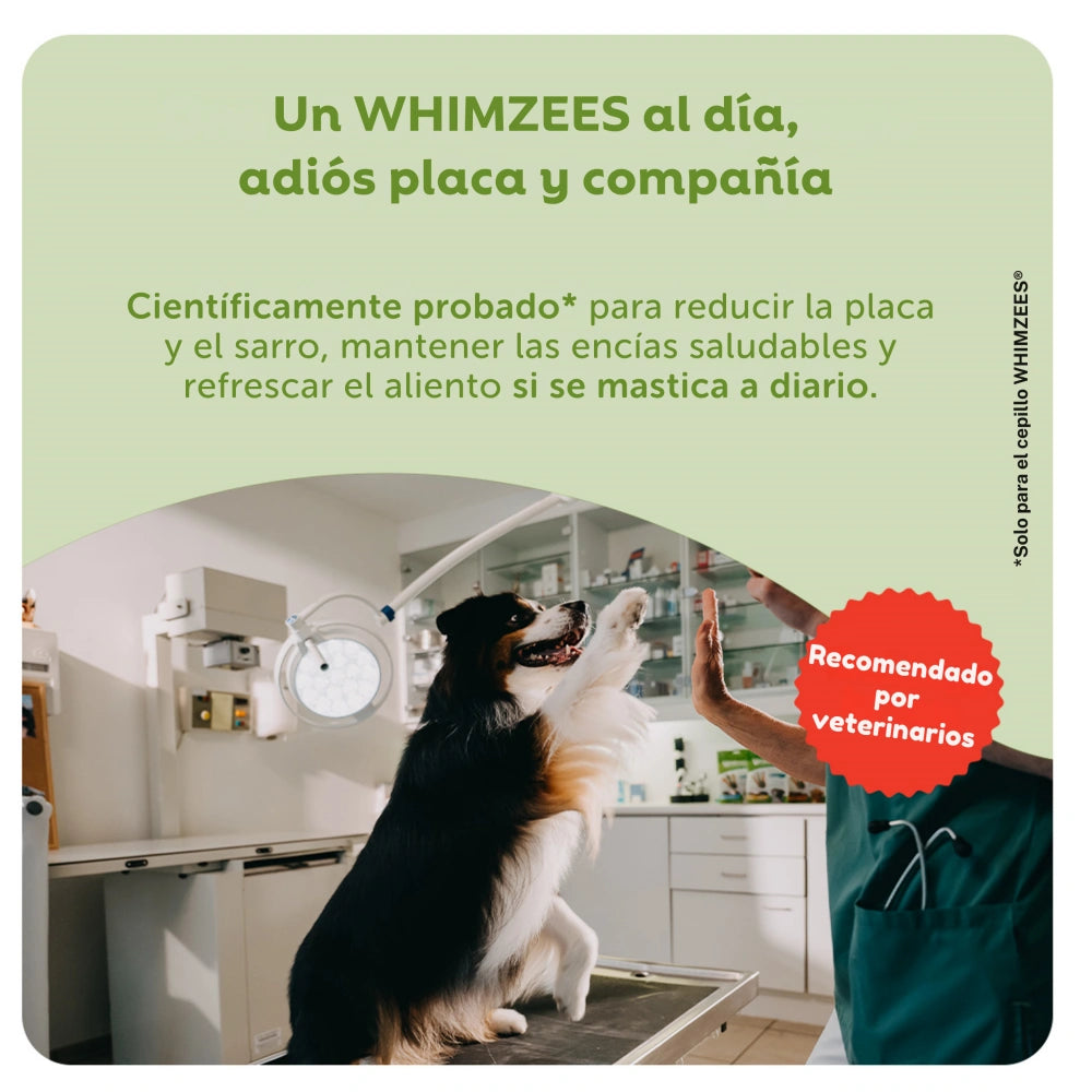 Whimzees Barritas Vegetarianas "S" Bolsa 28 uds WHIMZEES Mascotas-Ávila