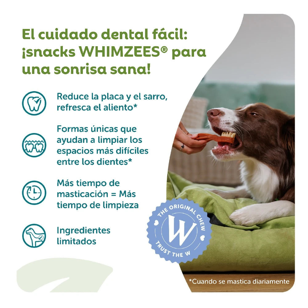 Whimzees Cepillo M Week Bolsa 7 uds WHIMZEES Mascotas-Ávila