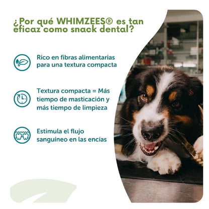 Whimzees Cepillo M Week Bolsa 7 uds WHIMZEES Mascotas-Ávila