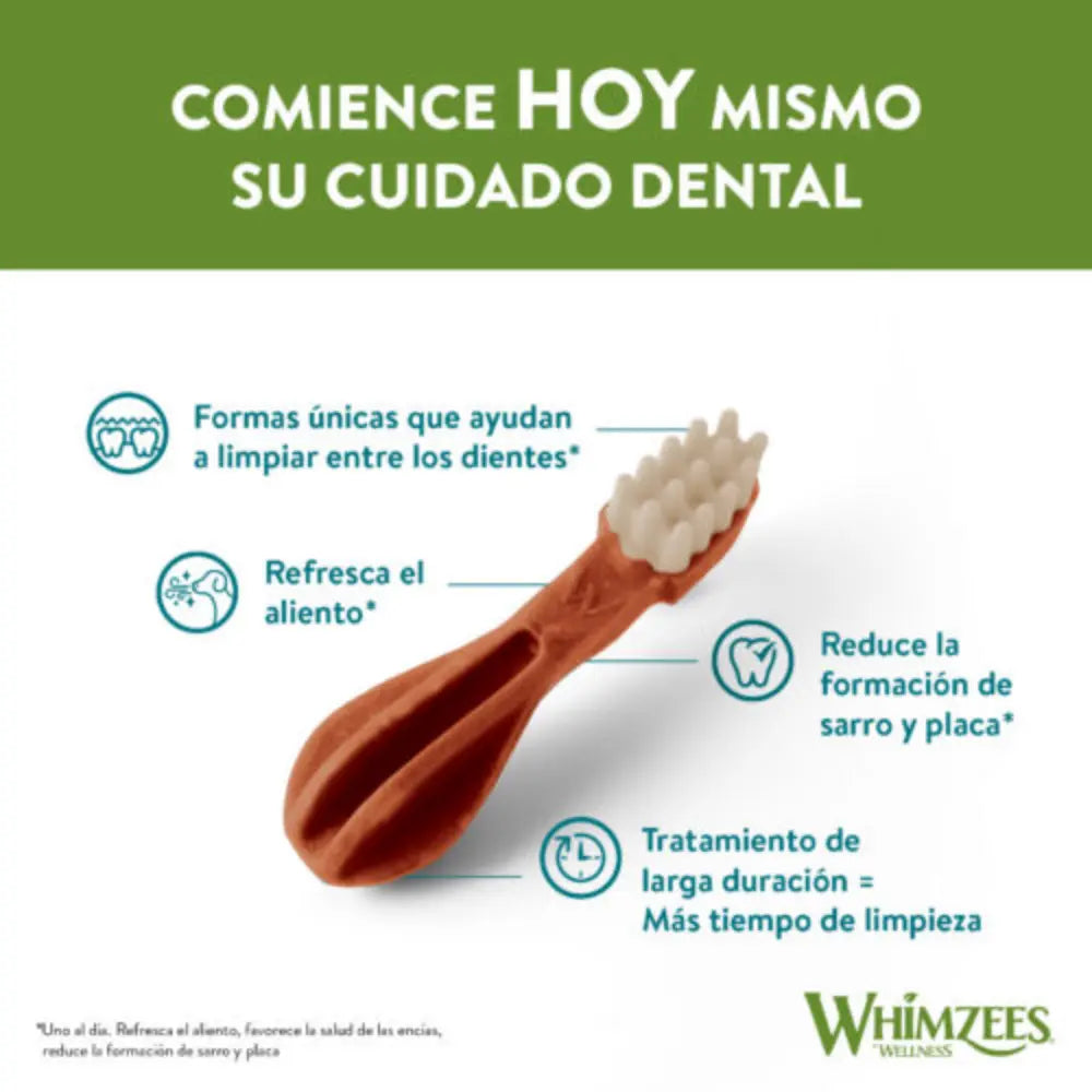 Whimzees Cepillo Mix Bolsa 360 g WHIMZEES Mascotas-Ávila