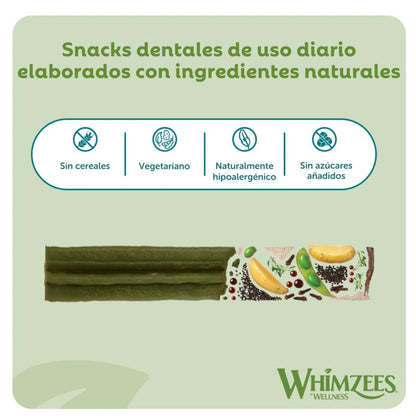 Whimzees Hueso Estrella Snack Dental para Perros Bolsa 420 g WHIMZEES Mascotas-Ávila