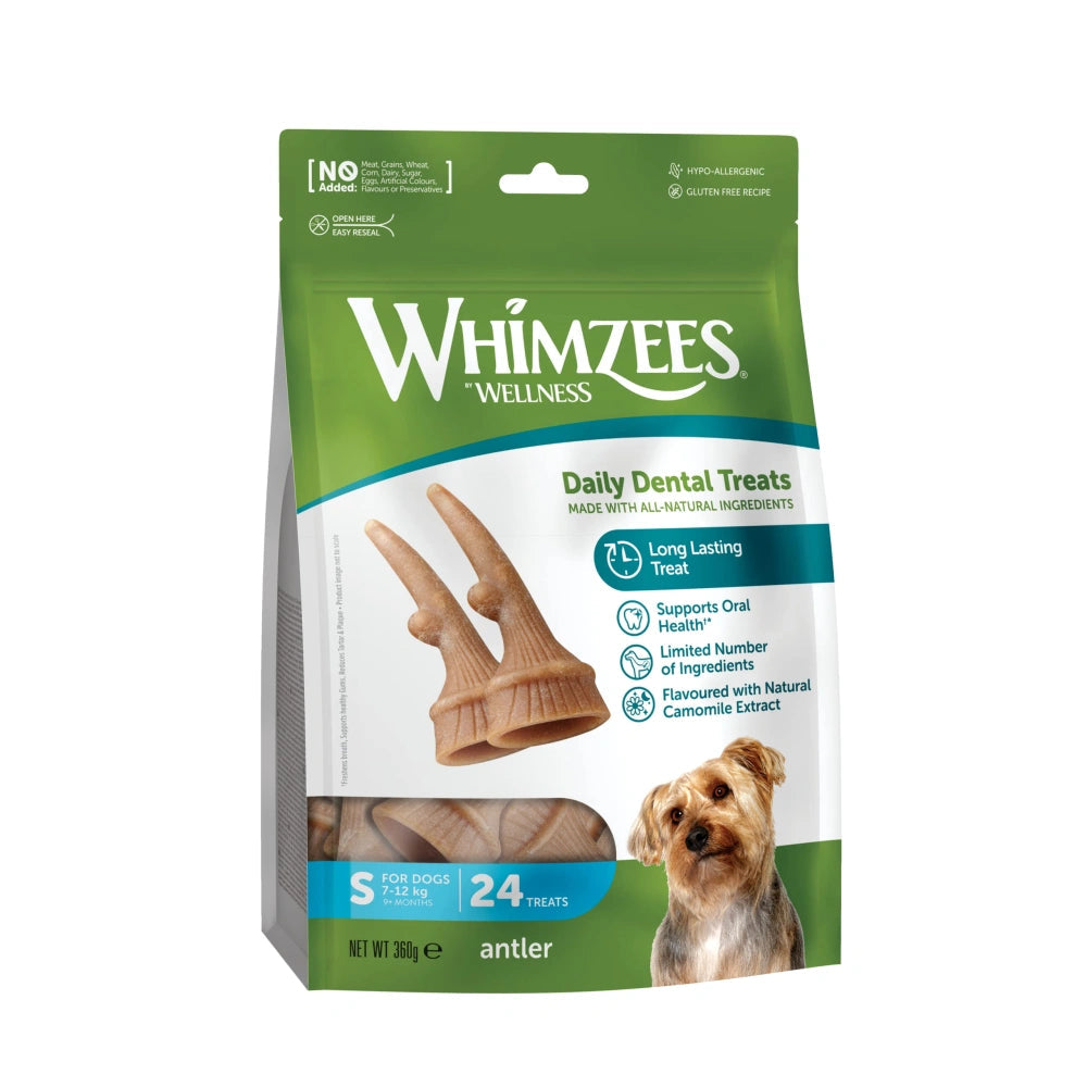 Whimzees Occupy Antler S Bolsa 24 uds WHIMZEES Mascotas-Ávila