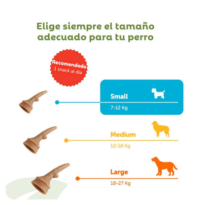 Whimzees Occupy Antler S Bolsa 24 uds WHIMZEES Mascotas-Ávila
