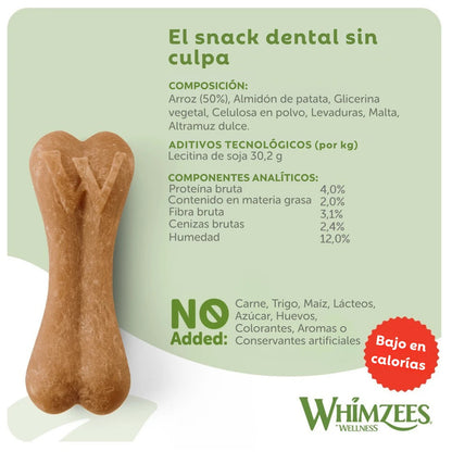 Whimzees Ricebone Snack Dental para Perros WHIMZEES Mascotas-Ávila