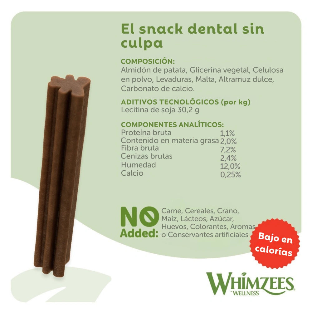 Whimzees Snacks Dentales para Cachorros Puppy Medianos/Grandes - 14 unidades WHIMZEES Mascotas-Ávila