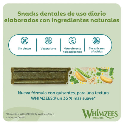 Whimzees Soft Value Snack Blandos para Perros - Bolsa de 360 g WHIMZEES Mascotas-Ávila
