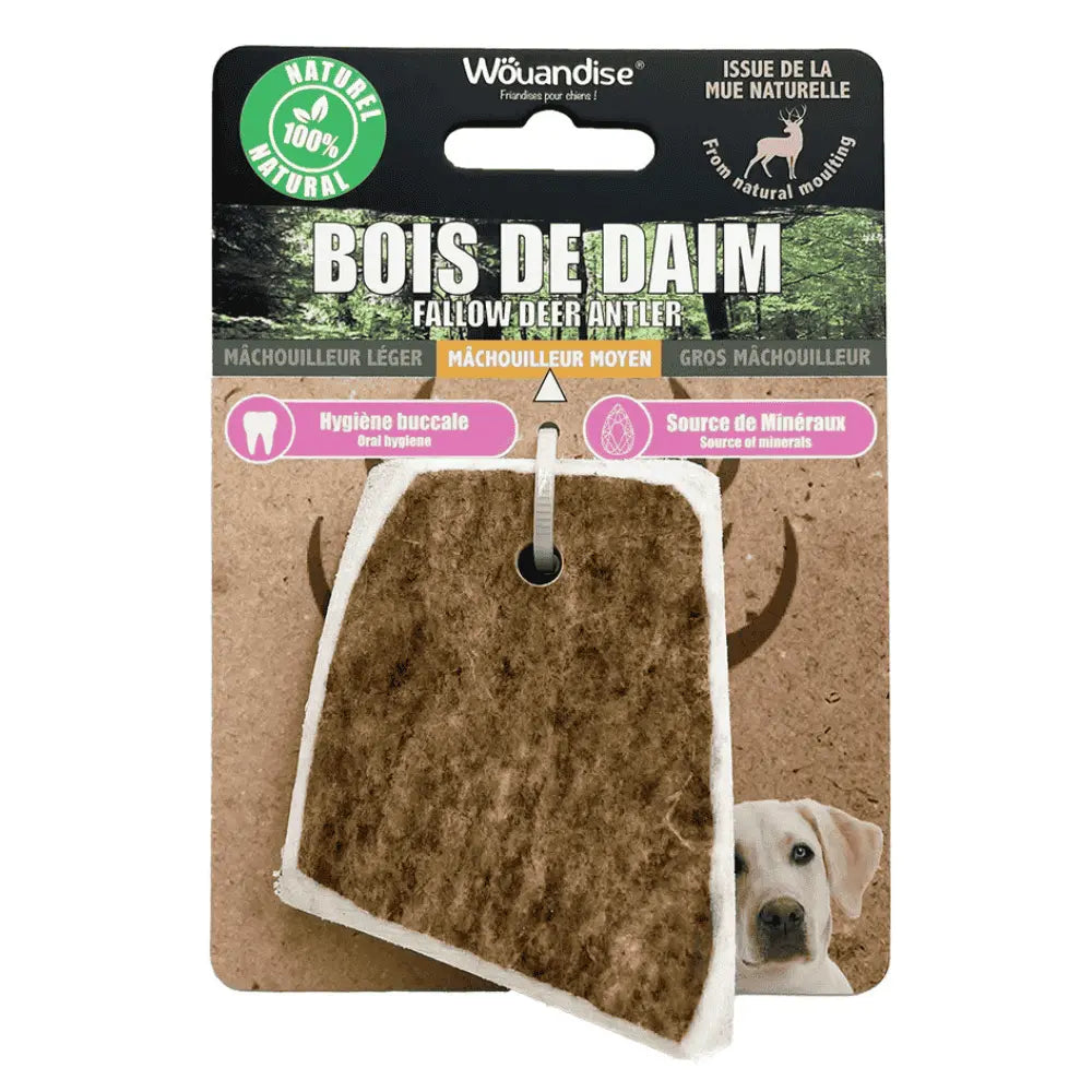 Wouandise Asta de Gamo para Perros Wouapy WOUAPY Mascotas-Ávila