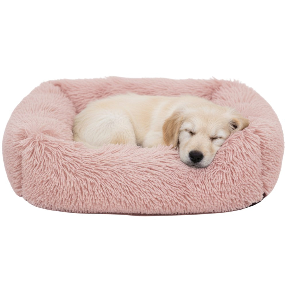 87x62x19cm / Rosa Yagu Cuna Beti Rectangular Suave Relax para Perros YAGU Mascotas-Ávila