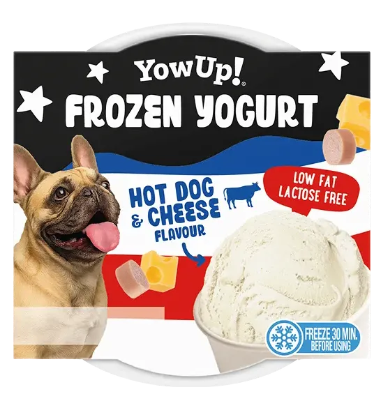 Yowup Helado Yogurt Hot Dog 110 g YOWUP Mascotas-Ávila