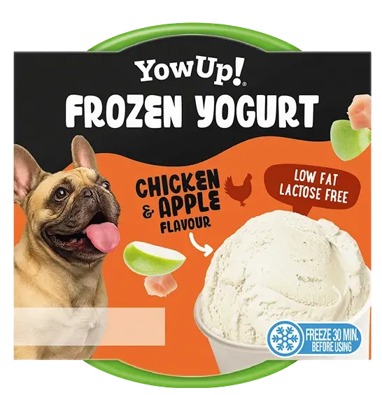 Yowup Helado Yogurt Pollo/Manzana 110 g YOWUP Mascotas-Ávila