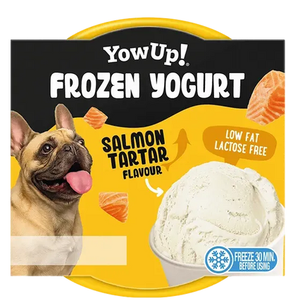 Yowup Helado Yogurt Tartar Salmón 110 g YOWUP Mascotas-Ávila