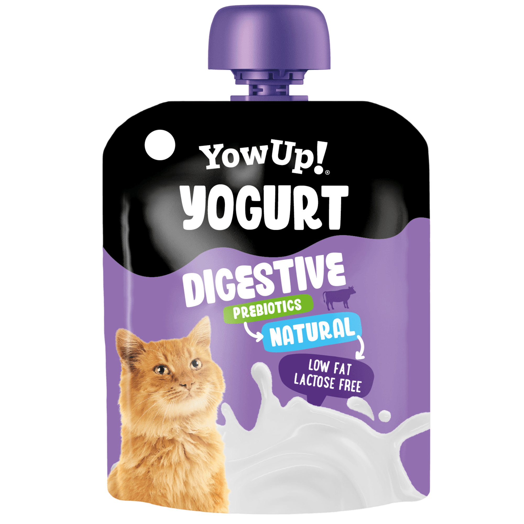 Yowup Yogur Digestive Prebiotics para Gatos 85 g YOWUP Mascotas-Ávila