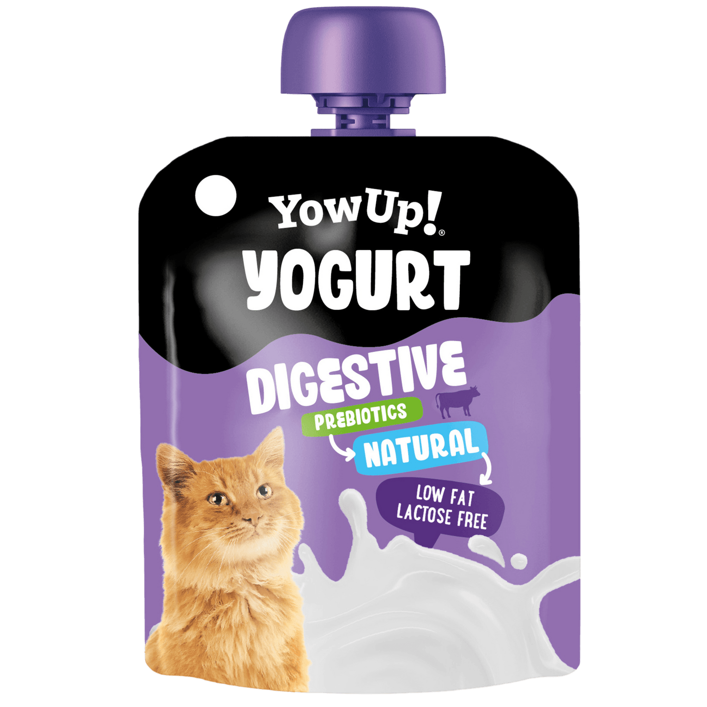 Yowup Yogur Digestive Prebiotics para Gatos 85 g YOWUP Mascotas-Ávila