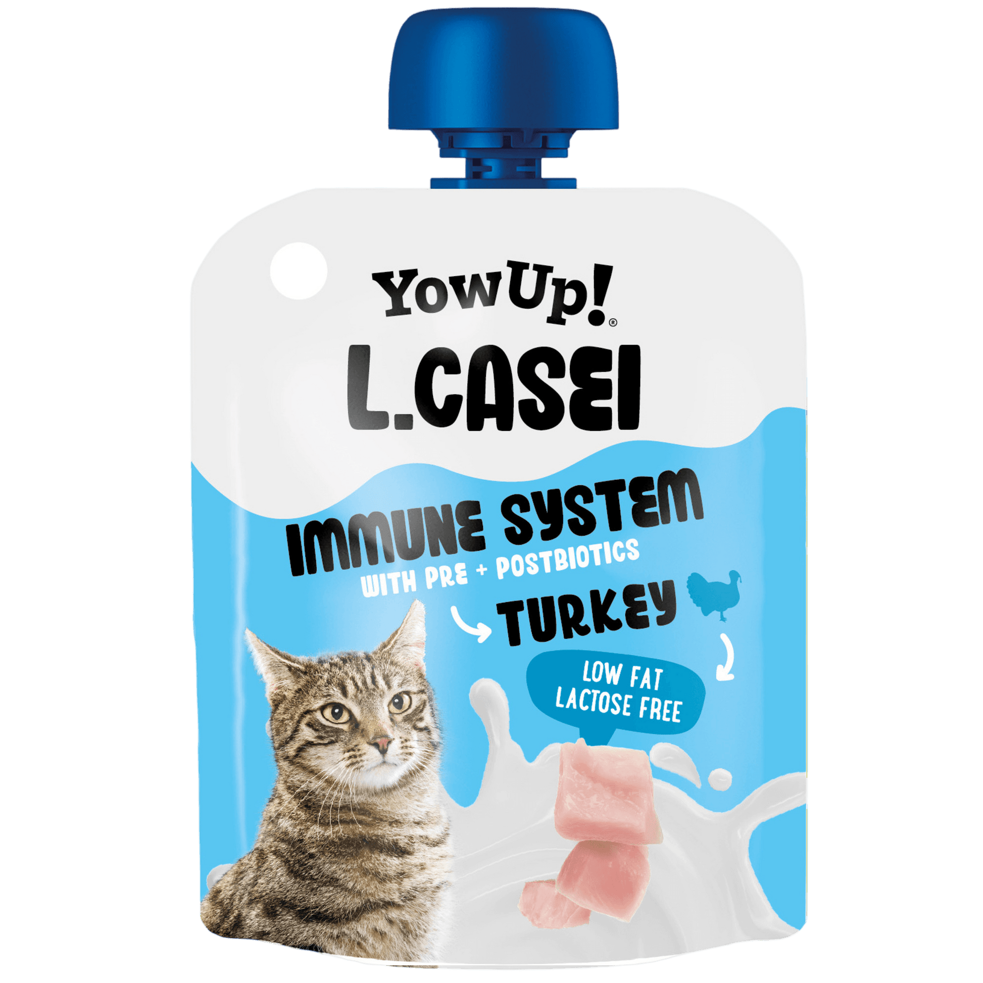 Yowup Yogur L,Casei Pavo Para Gatos 85 g YOWUP Mascotas-Ávila