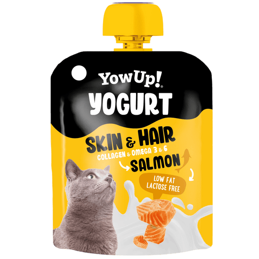 Yowup Yogur Skin & Hair Para Gatos 85 g YOWUP Mascotas-Ávila