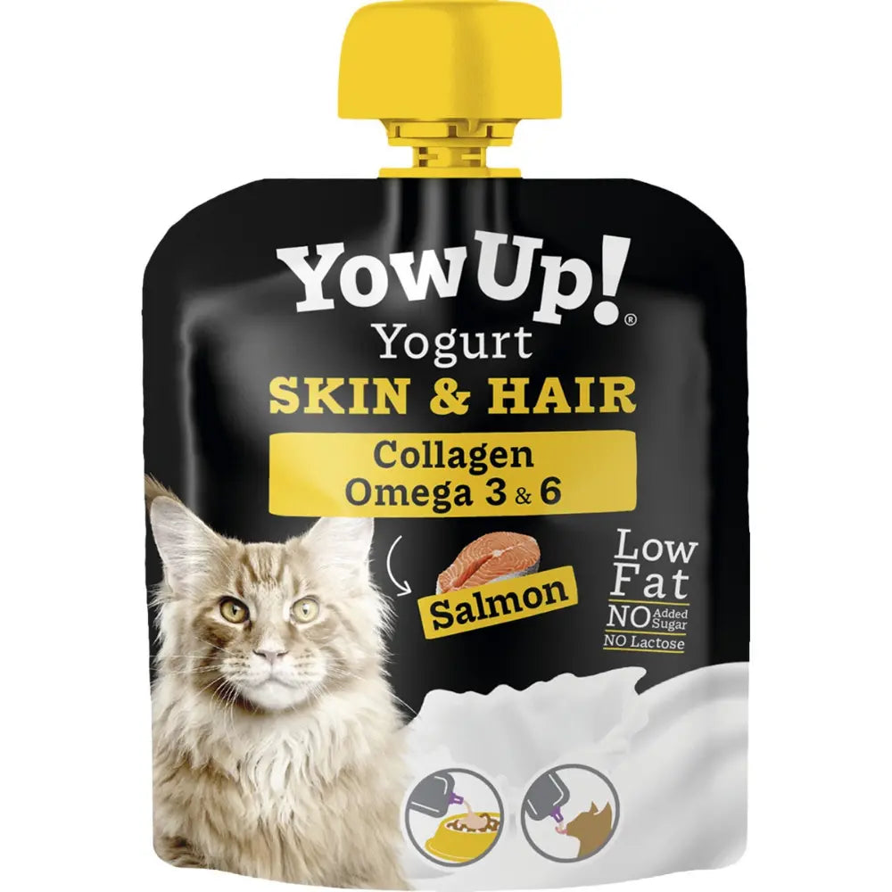 Yowup Yogur Skin y Hair Para Gatos 85 g YOWUP Mascotas-Ávila