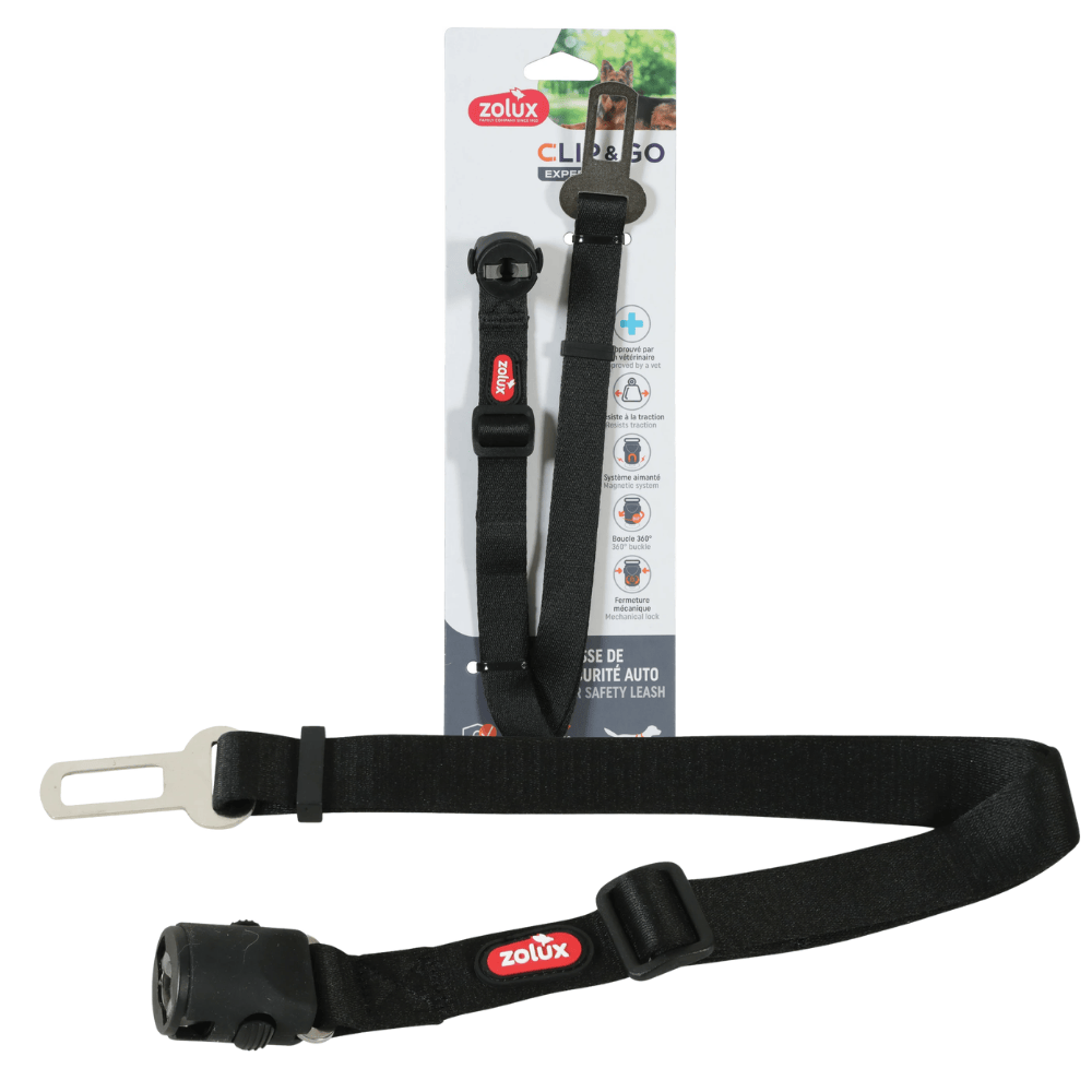 Zolux Adaptador Cinturón de Seguridad para Coche Clip & Go para Perros ZOLUX Mascotas-Ávila