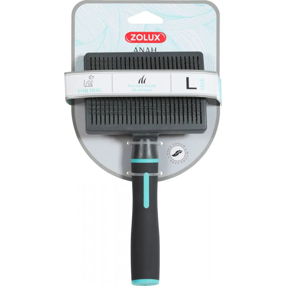 Zolux Anah Slicker Retráctil Cepillo para Perros ZOLUX Mascotas-Ávila