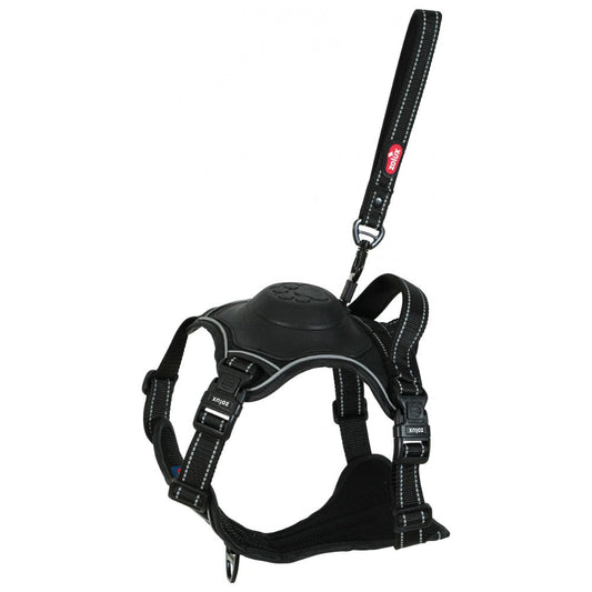 XL / Negro Zolux Arnés EasyRide con Correa Retráctil para Perros ZOLUX Mascotas-Ávila