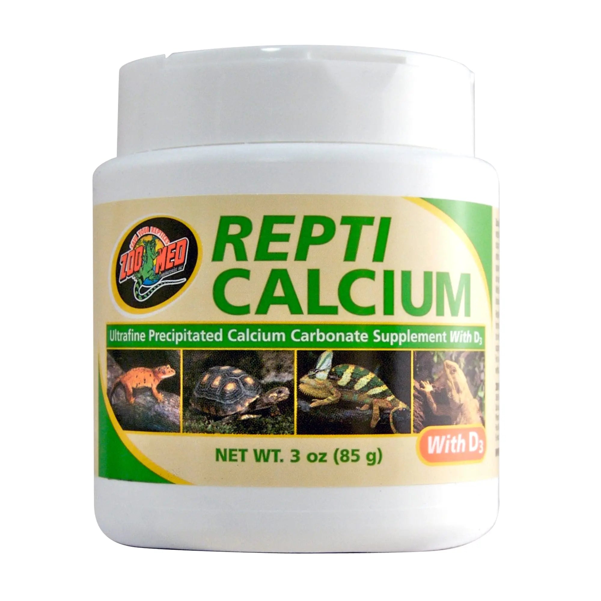 Zoo Med Repti Calcium con Vitamina D3 para Reptiles 85g NAYECO Mascotas-Ávila