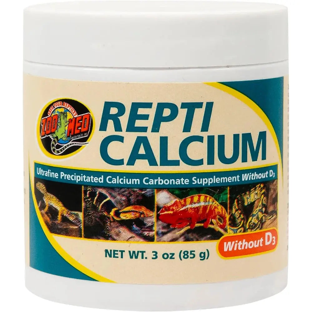 Zoo Med Repti Calcium sin D3 para Reptiles 85g NAYECO Mascotas-Ávila