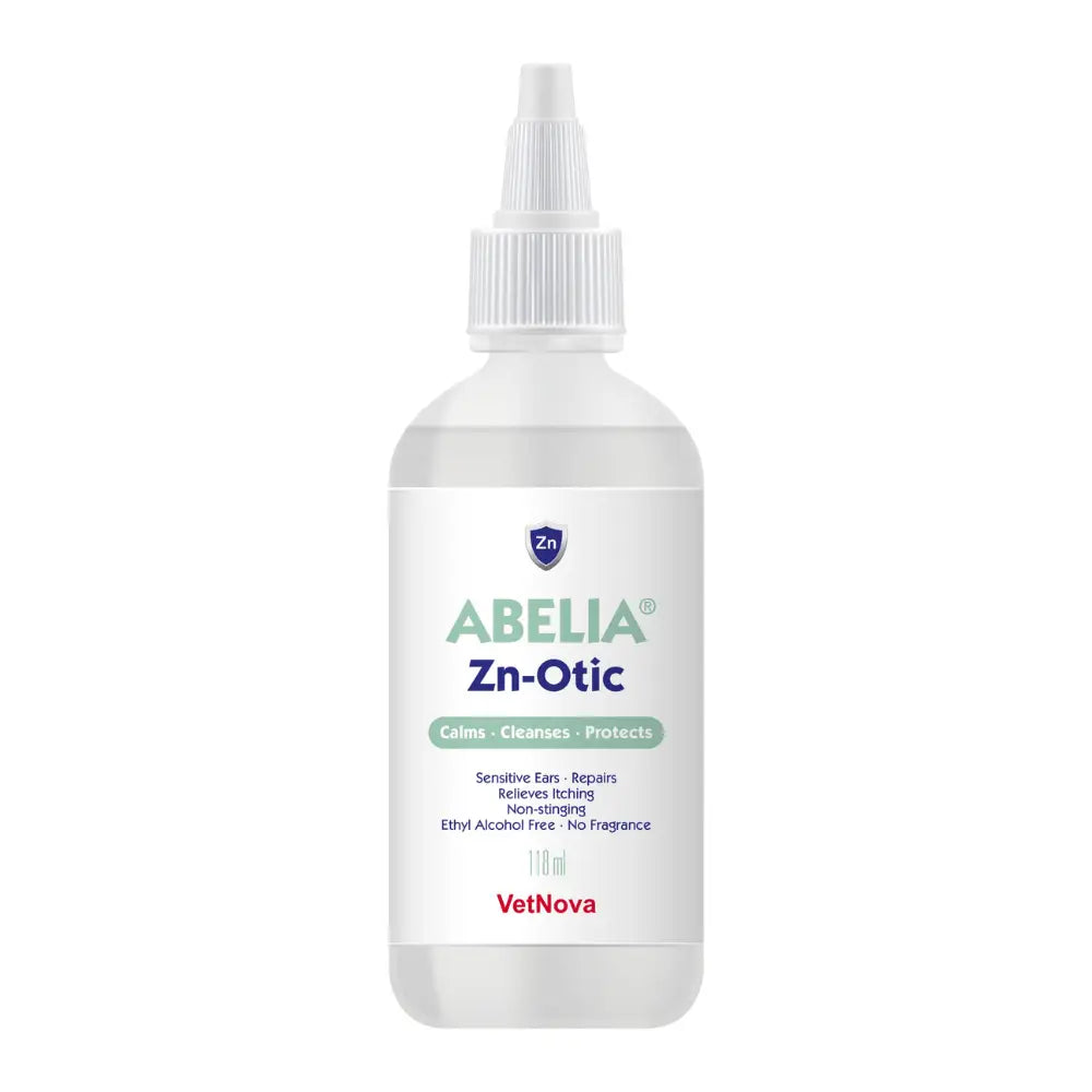 Abelia Zn-Otic 59 ml Solución Ótica para Perros y Gatos VETNOVA