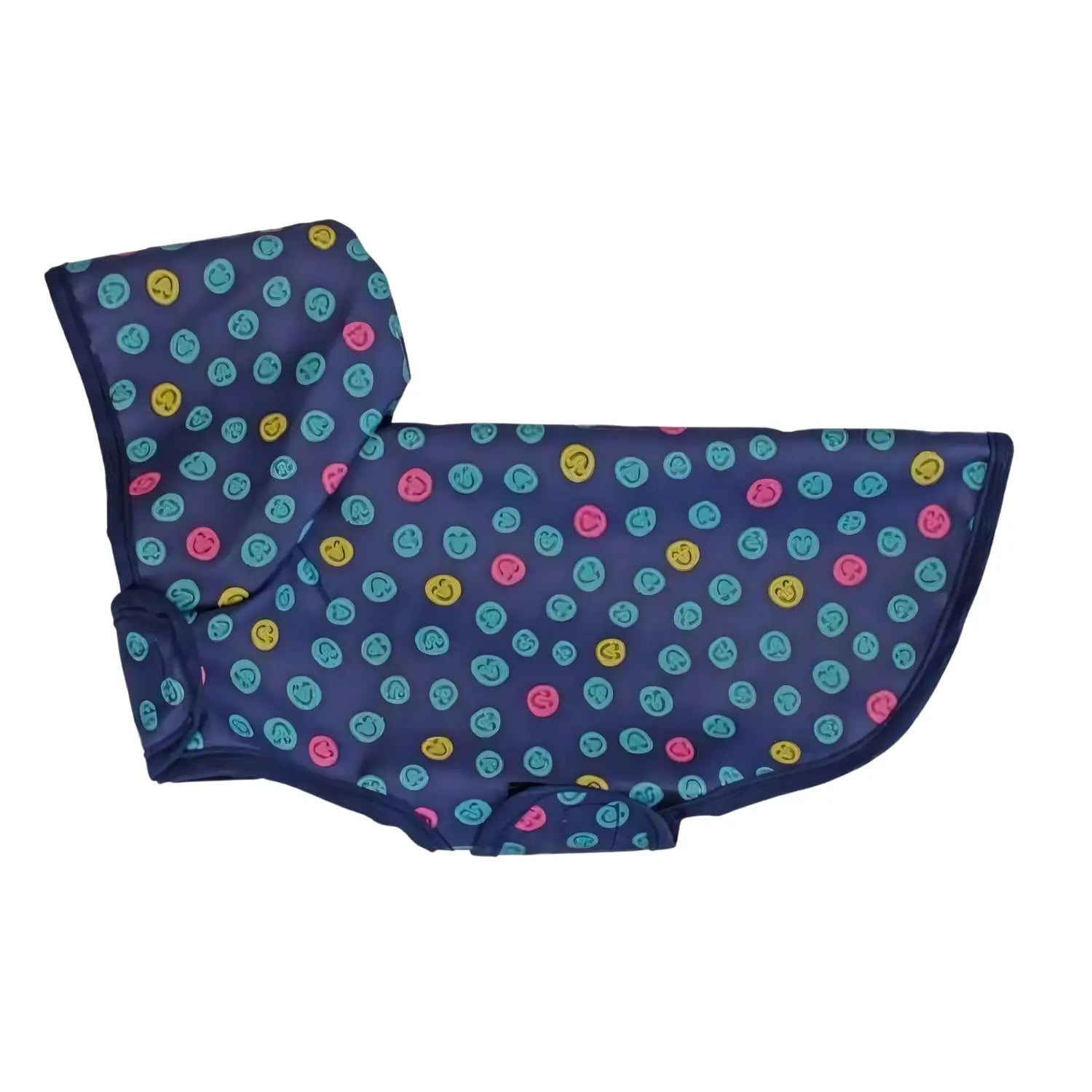 Impermeable para Perros Welova Cruzado Estampado Sonrisas - Mejor Precio - Mascotas Ávila