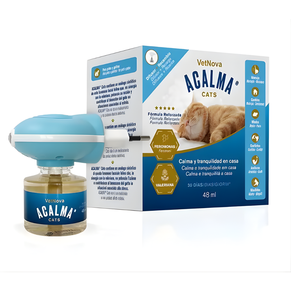Acalma Difusor+Recambio 48 ml VETNOVA Mascotas-Ávila
