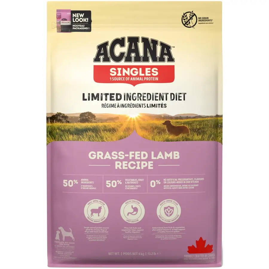 Acana Grass-Fed Lamb Recipe Pienso para Perros