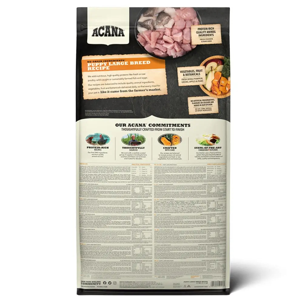 Acana Dog Puppy Large Breed - Mejor Precio - Mascotas Ávila