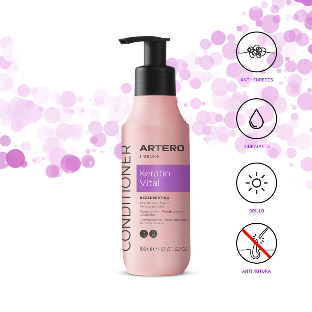 Acondicionador Keratin Vital 100 Ml Artero ARTERO Mascotas-Ávila