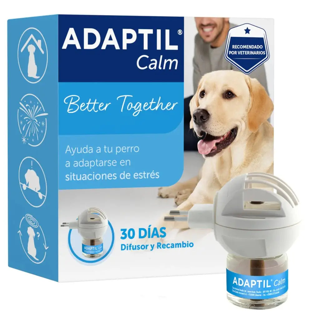 Adaptil Calm Difusor + Recambio 48 ml Reduce el Estrés en Perros ADAPTIL
