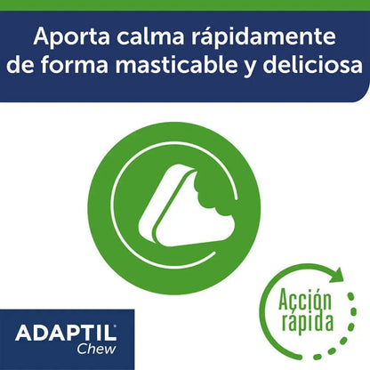 Adaptil Chews 30 Comprimidos Masticables Antiestrés y Relajante para Perros ADAPTIL
