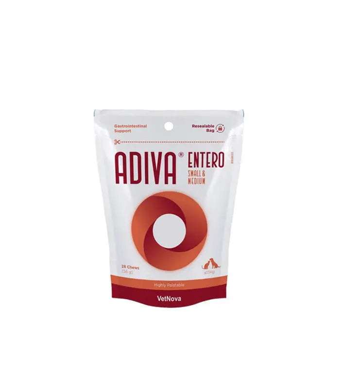 Adiva Entero Small & Medium 28 Chews - Mejor Precio - Mascotas Ávila