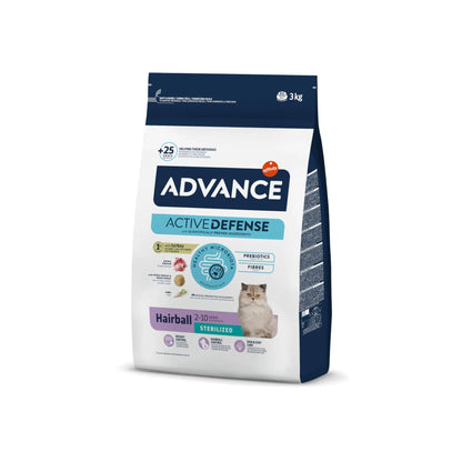 Advance Cat Sterilized Hairball 3Kg - Mejor Precio - Mascotas Ávila