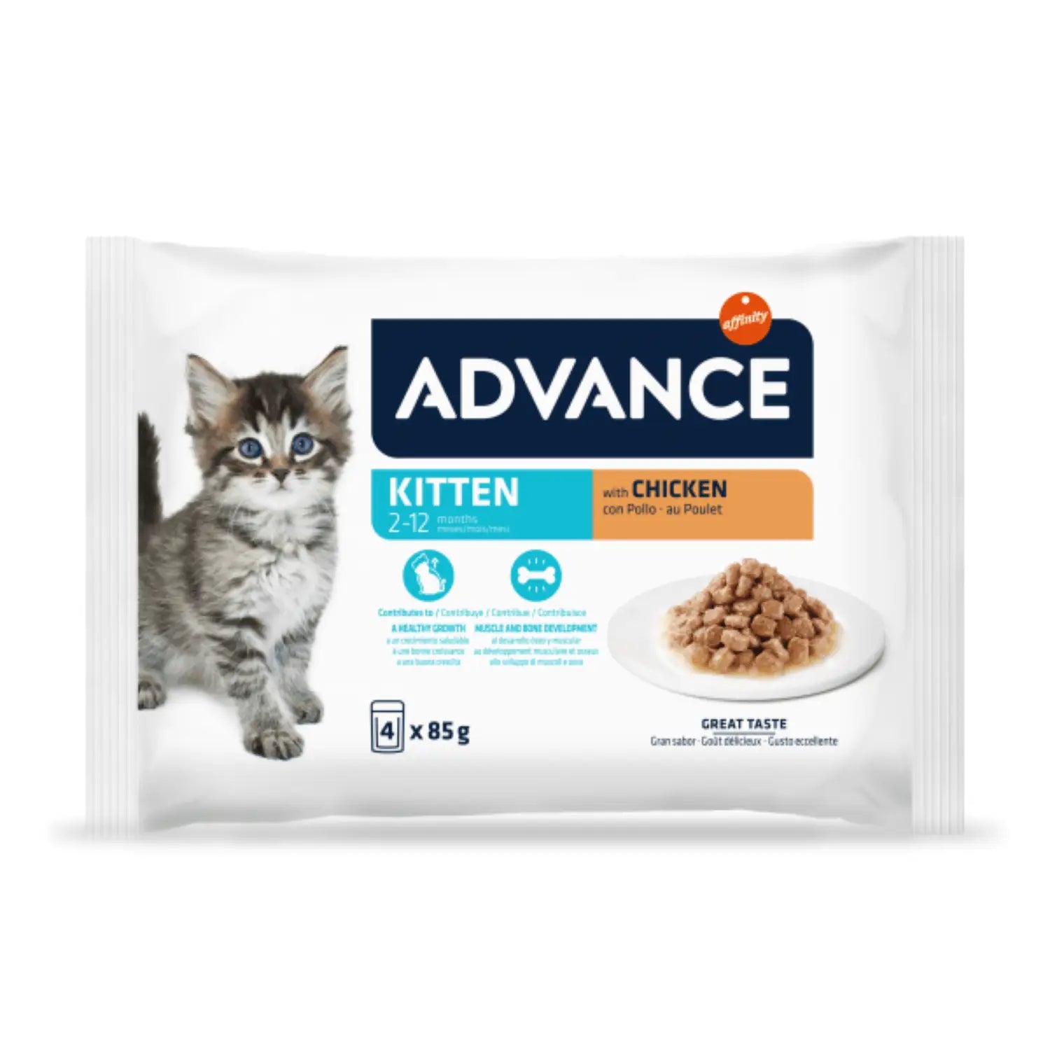 Advance Cat Bocaditos En Salsa 340Gr - Mejor Precio - Mascotas Ávila