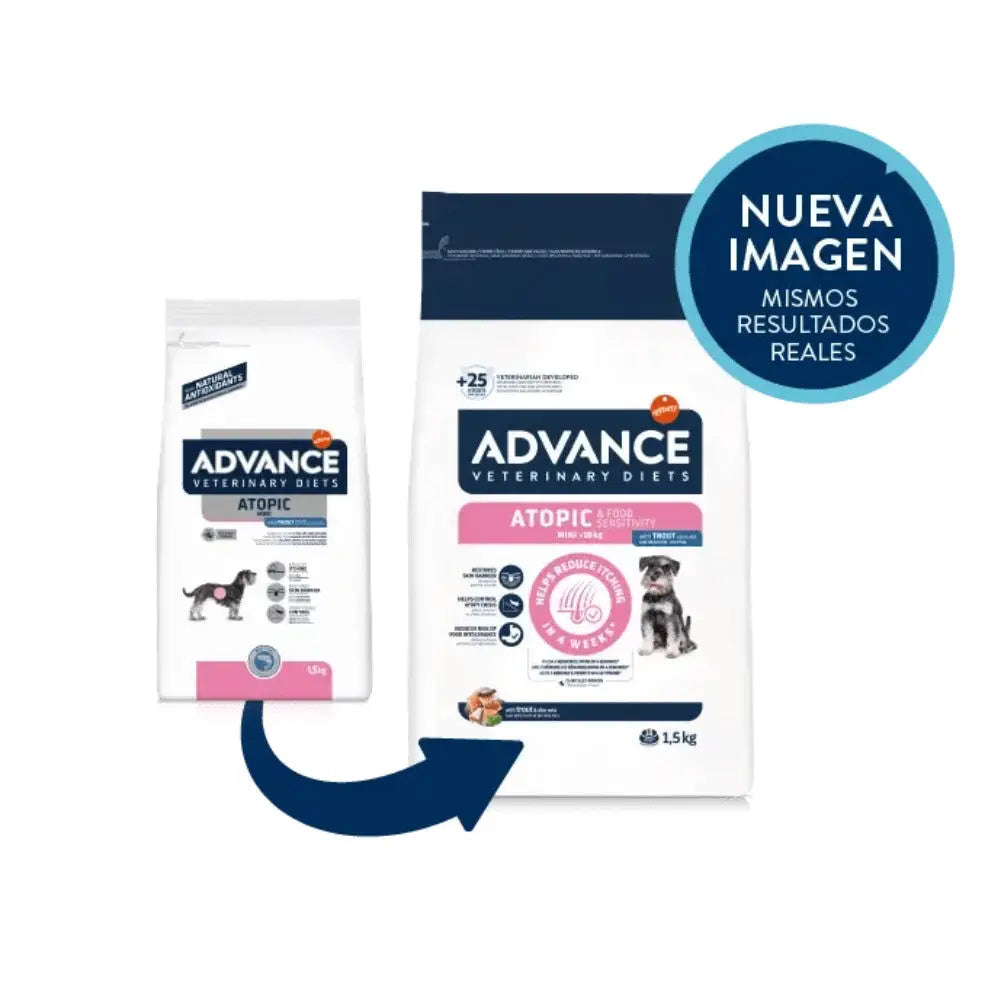 Advance Veterinary Diets Atopic Mini Trucha Pienso para Perros ADVANCE