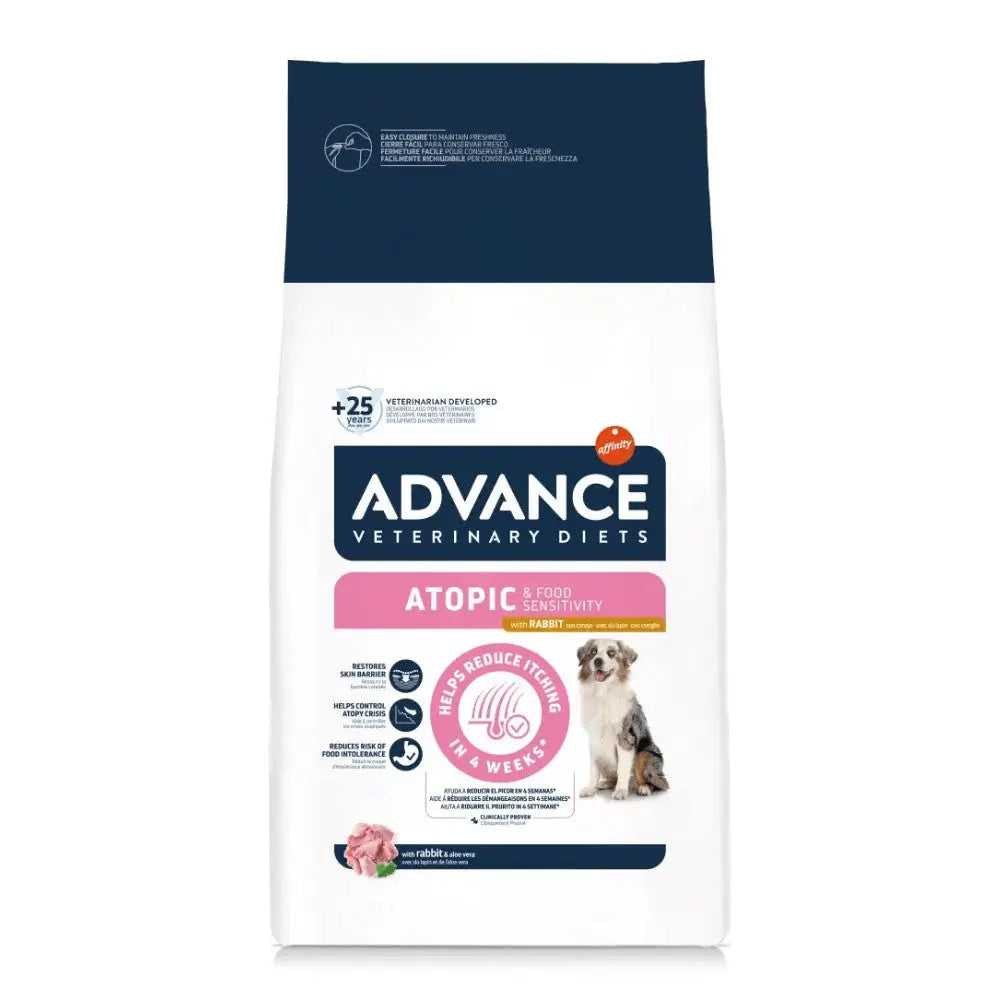 Advance Veterinary Diets Atopic Conejo y Guisante Pienso para Perros