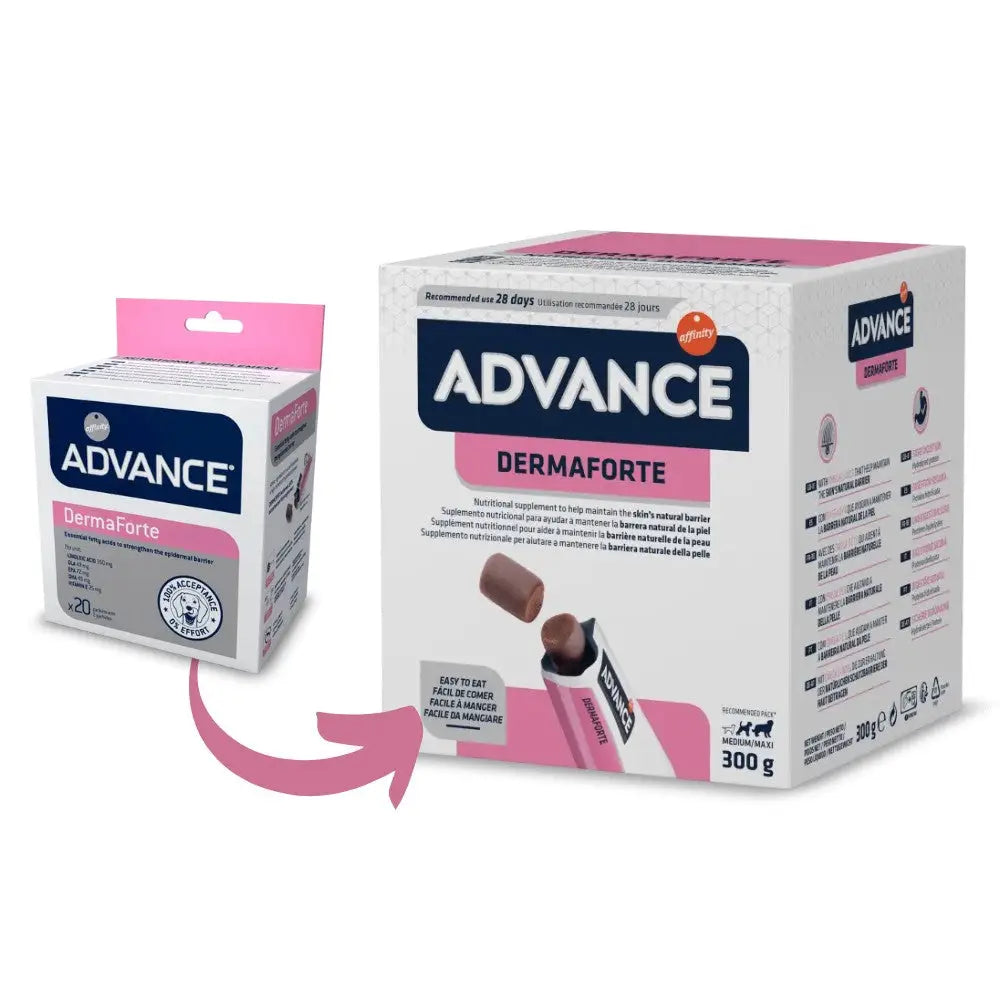 Advance Veterinary Diets Dermaforte Snack para Perros con Dermatitis