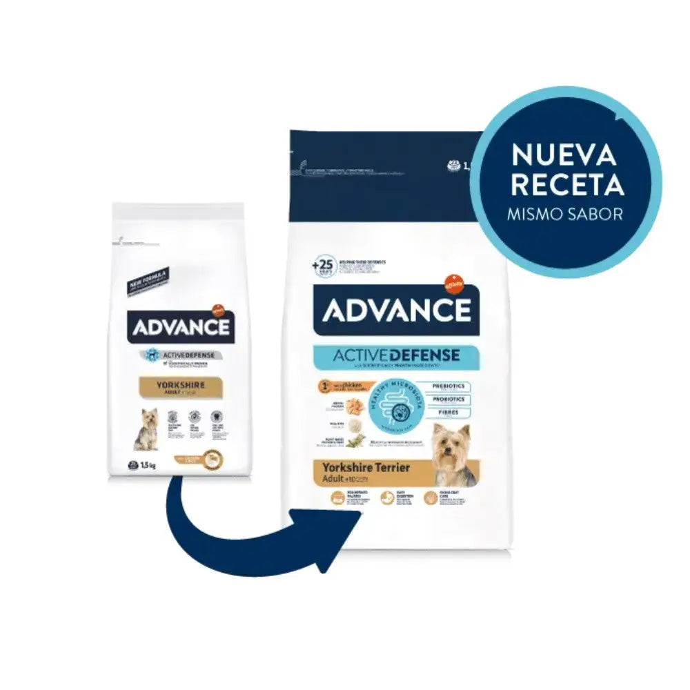 Advance Yorkshire Terrier 1,5 kg Pienso para Perros ADVANCE