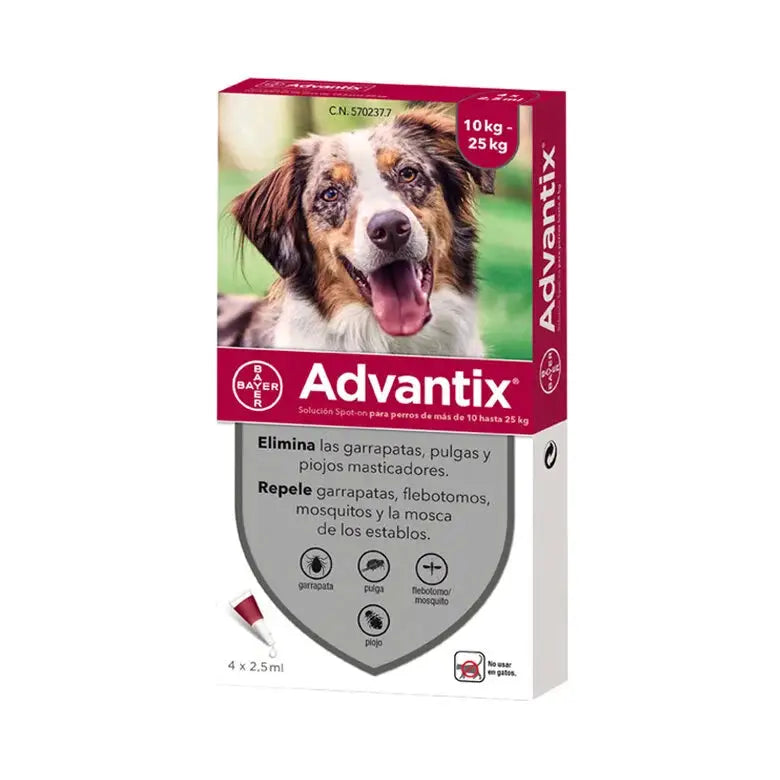 Pipetas Antiparasitarias Para Perros Advantix