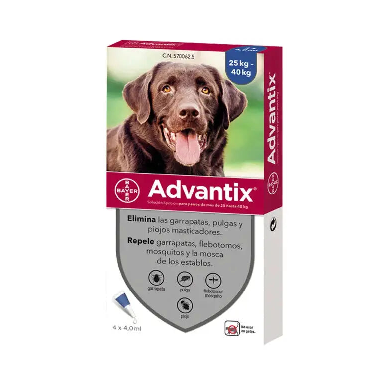 Pipetas Antiparasitarias Para Perros Advantix