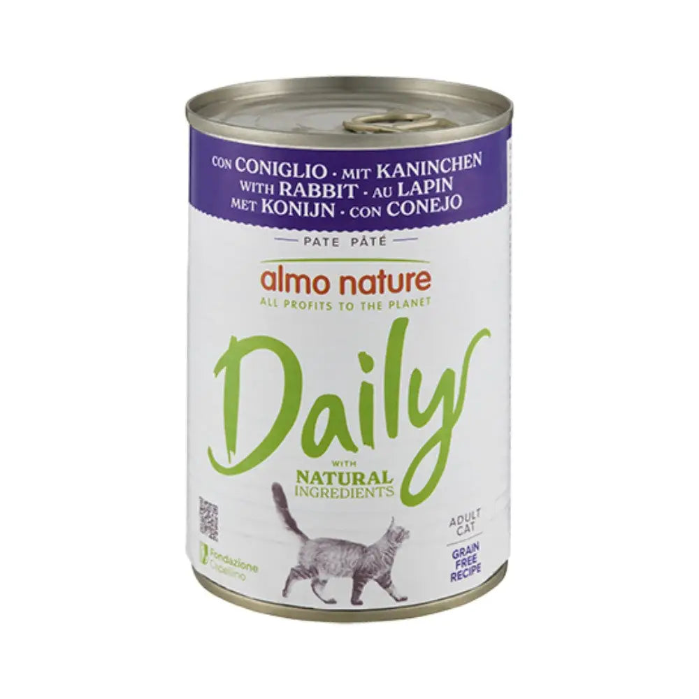 Almo Nature Cat Daily Grain Free Lata 400Gr | Comida Húmeda para Gatos ALMO NATURE