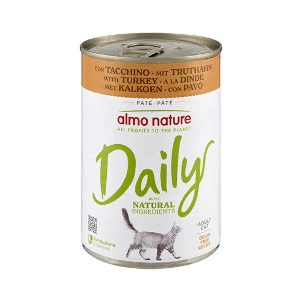 Almo Nature Cat Daily Grain Free Lata 400Gr | Comida Húmeda para Gatos ALMO NATURE